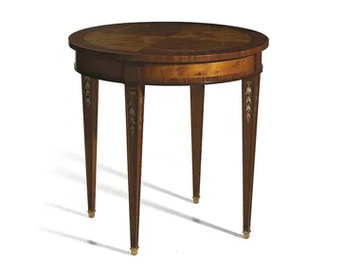 MG4218 - Round rosewood coffee table by OAK