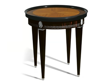 MG4268 - Round ebony coffee table by OAK