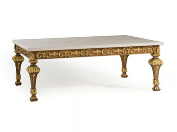 MG4287/ROV - Square solid wood coffee table by OAK