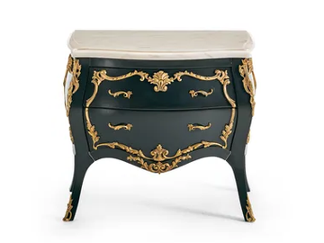 MG6666 - Rounded bedside table by OAK