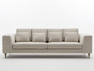 MONTALE SC5084 - 4 seater fabric sofa by OAK