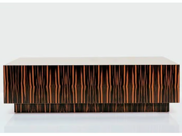 SC 3015/E - Low wooden coffee table by OAK