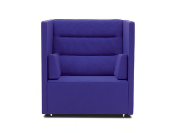 FLOAT HIGH - Fabric armchair high-back by Offecct
