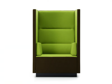 FLOAT HIGH LARGE - Fabric armchair high-back by Offecct