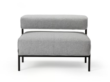 LUCY - Sectional fabric armchair by Offecct
