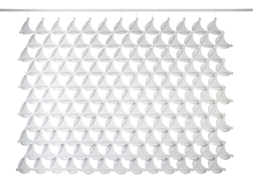 MEMBRANE - Polyester fibre room divider / Acoustic wall panel by Offecct