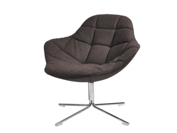 PALMA - Easy chair with swivel frame by Offecct