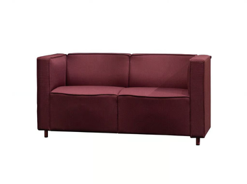 PAULINE - 2 seater fabric sofa by Offecct