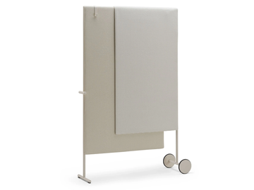 THELMA - Sound absorbing freestanding fabric office screen by Offecct
