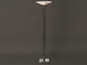 HL1070FL-2 - Glass and iron floor lamp by OFFICINACIANI