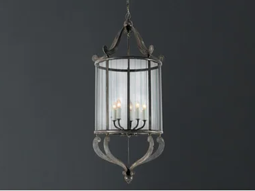 VETRI TAGLIATI - Glass and iron pendant lamp by OFFICINACIANI