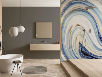 AGATA GOLD - Indoor Kerlite® wall tiles by Officinarkitettura®