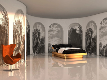 ARCO SUPERSTITES ANTIQUARIUM - Wall tiles / wallpaper by Officinarkitettura®