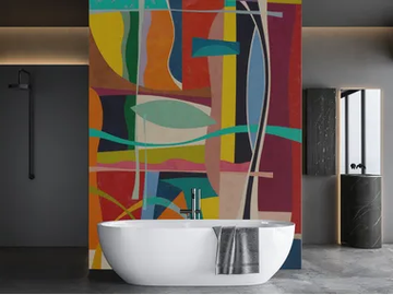 DON'T CRY BABY - Wallpaper / wall tiles by Officinarkitettura®