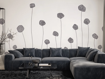 FLEURS - Wall tiles / wallpaper by Officinarkitettura®