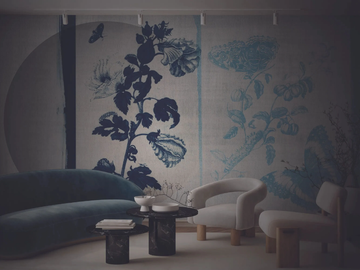 MERIANIN 4 - Wallpaper / wall tiles by Officinarkitettura®