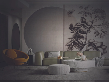 MERIANIN 5 - Wallpaper / wall tiles by Officinarkitettura®