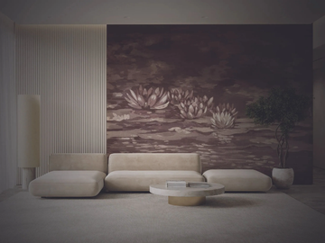 NINFEE MATINE' - Wall tiles / wallpaper by Officinarkitettura®