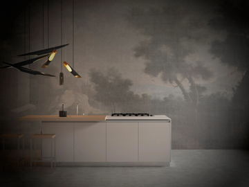 PAESAGGIO 2 COLOR - Wallpaper / wall tiles by Officinarkitettura®