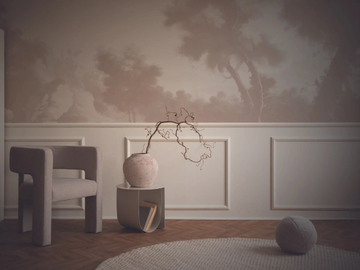 PAESAGGIO 2 SEPPIA - Wallpaper / wall tiles by Officinarkitettura®