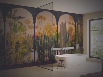 PORTICO MAJORELLE - Wall tiles / wallpaper by Officinarkitettura®