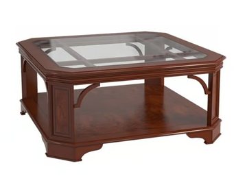 ART&MOBLE - Square wood veneer coffee table by Ofifran