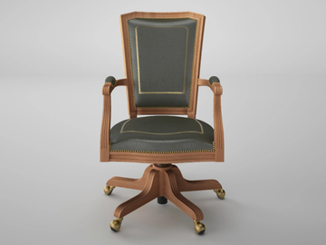 ART&MOBLE - Swivel leather office chair by Ofifran