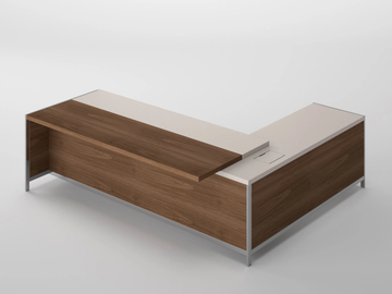 GALLERY - Wood veneer executive desk by Ofifran