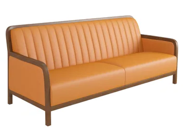 ILIUS - 3 seater leather sofa by Ofifran