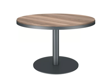 LANCE - Round wooden meeting table by Ofifran