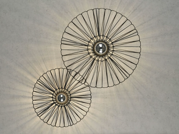 BIMBA - Wall lamp / ceiling lamp in rope and metal by Olé Lighting