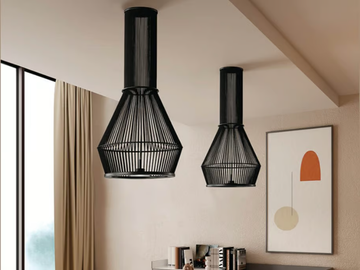 MORGANA - LED rope pendant lamp by Olé Lighting