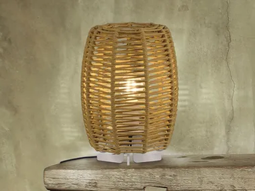 POMA - Rope table lamp / Outdoor table lamp by Olé Lighting
