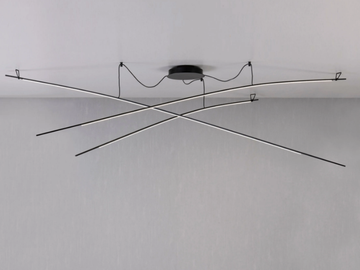 RITA CROSS - LED adjustable aluminium ceiling lamp by Olé Lighting