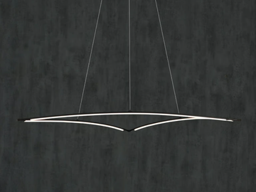 RITA DELTA - LED aluminium pendant lamp by Olé Lighting