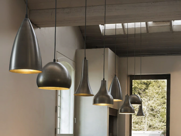 BLANCNOIR - LED metal pendant lamp by Olev