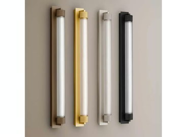 CHARMER AP - Dimmable glass and iron wall lamp by Olev