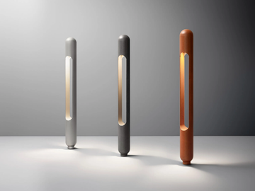 GROUNDING - LED stainless steel bollard light by Olev