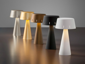 MAKÀ - LED cordless table lamp with dimmer by Olev