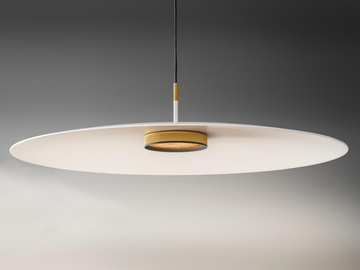 OVERFLY PLUS - LED aluminium and plexiglass pendant lamp by Olev