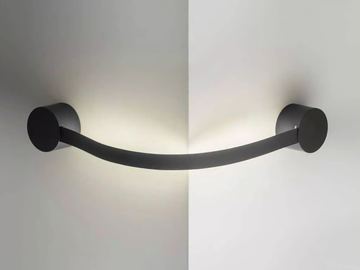 SEGMENTO - LED dimmable steel wall lamp by Olev
