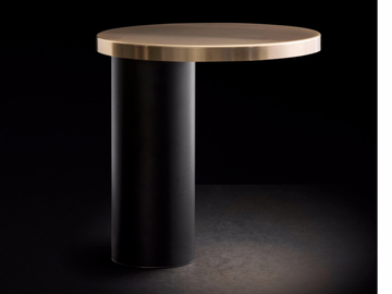 CYLINDA - 218 - LED metal table lamp by Oluce