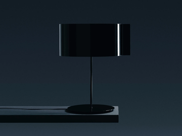 SWITCH - 206 - Metal table lamp with dimmer by Oluce