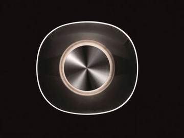 YOLK - 169 - Blown glass wall lamp by Oluce