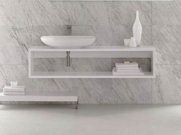 CLEAR - Wall-mounted vanity unit by Olympia Ceramica