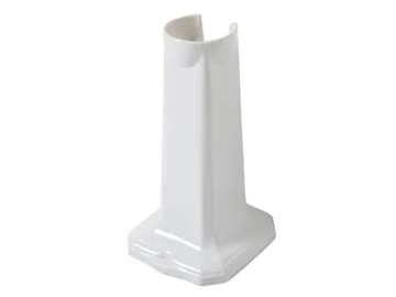 IMPERO - Ceramic washbasin pedestal by Olympia Ceramica