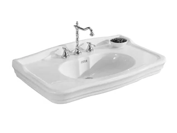 IMPERO - Countertop single washbasin by Olympia Ceramica