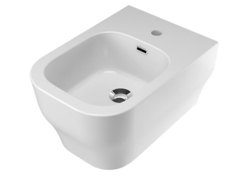 SYNTHESIS ECO - Wall-hung Vitreous China bidet by Olympia Ceramica
