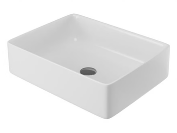 TOKYO - Countertop rectangular ceramic washbasin by Olympia Ceramica