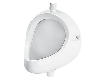 URINAL ROLLE - Suspended ceramic urinal by Olympia Ceramica